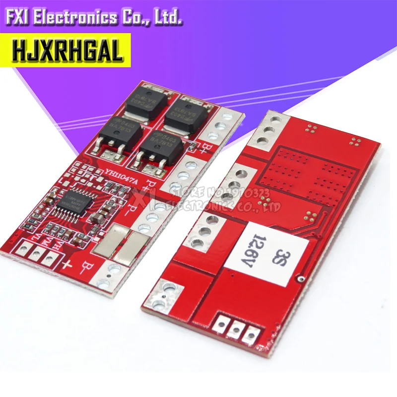 3S 30A литий ионный 18650 зарядное устройство Защитная плата 12 6 V PCB BMS батареи Защитный