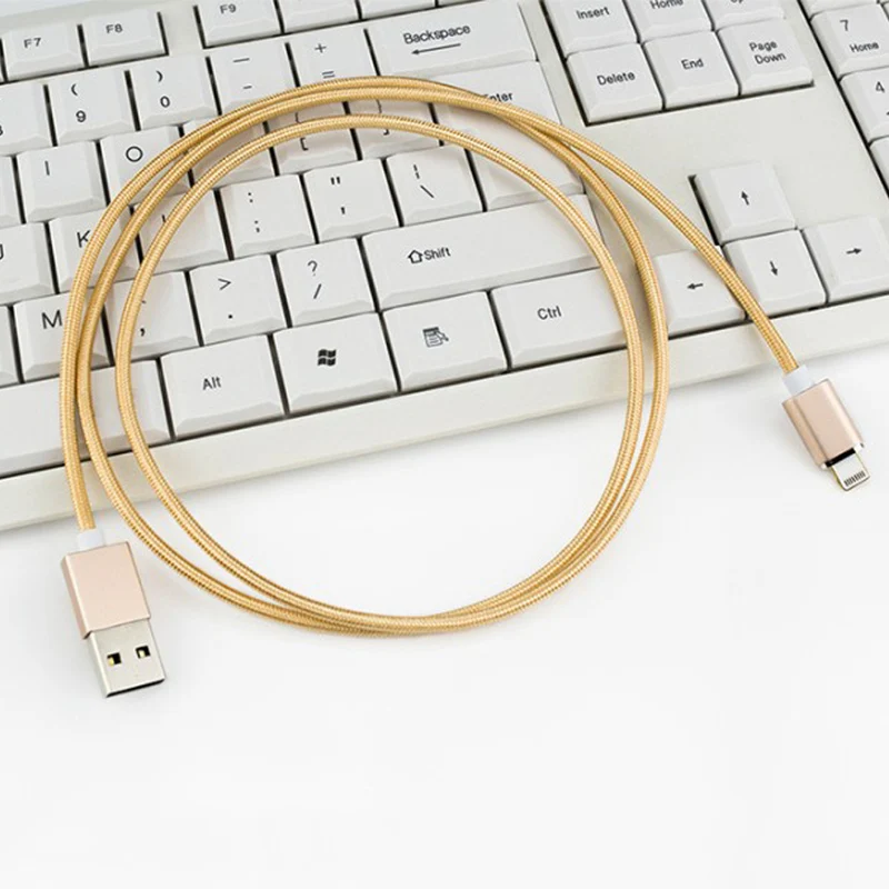 Нейлоновый Магнитный кабель USB кабель для быстрой зарядки iPhone 8/8 Plus 7 6s Plus 5S iPad Магнитный кабель для быстрой зарядки