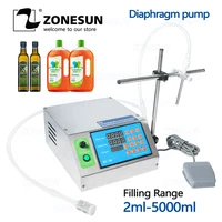 ZONESUN Filling Machine Botol Pompa Diafragma Botol Cair Semi Otomatis 1