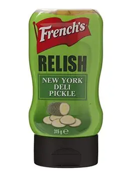 

FRENCH'S New York Deli Pickle Relish 315 g - Lot de 3
