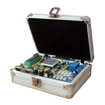 

51 arm aluminum box 51 single chip microcomputer development board learning board experiment board LY-51S test box