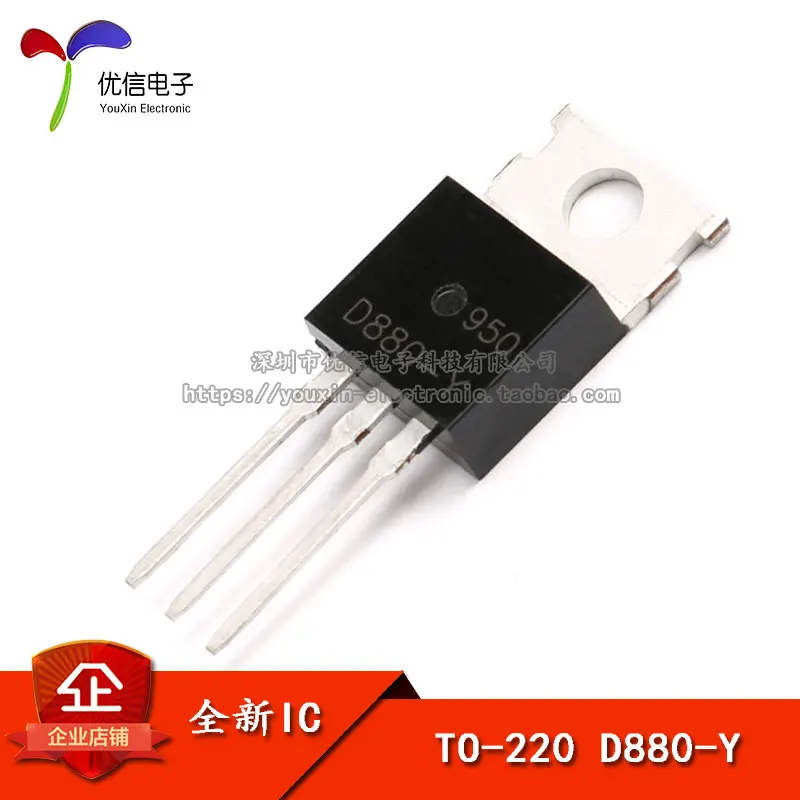 Транзистор D880 (Y) NPN 3A/60 V/30 W TO-220 | Автомобили и мотоциклы