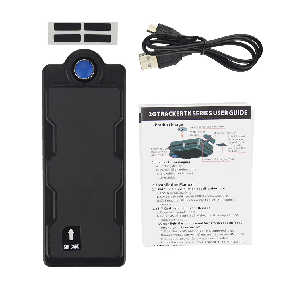 With Strong Magnet GSM GPRS GPS Tracker TK10SE Car Vehicle trackers GPS+GSM position car tracking device GPS Trackers