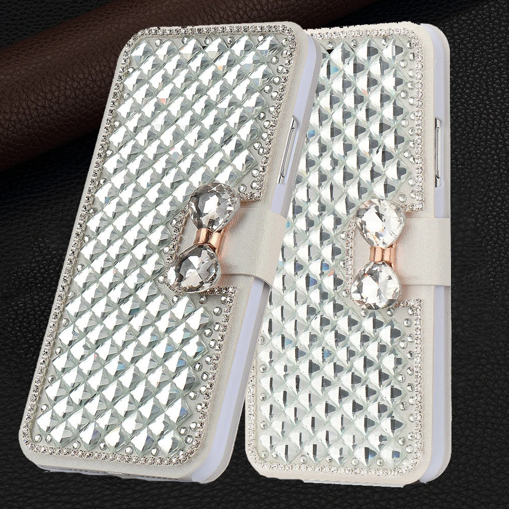 Bling Diamond Bowknot Leather Case for IPhone 11 12 Pro Max X XR XS 7 8 Plus 6 6S 5 SE 2020 Card Holder Wallet Flip Luxury Cover Bling Diamond Bowknot Leather Case for IPhone 11 12 Pro Max X XR XS 7 8 Plus 6 6S 5 SE 2020 Card Holder Wallet Flip Luxury Cover