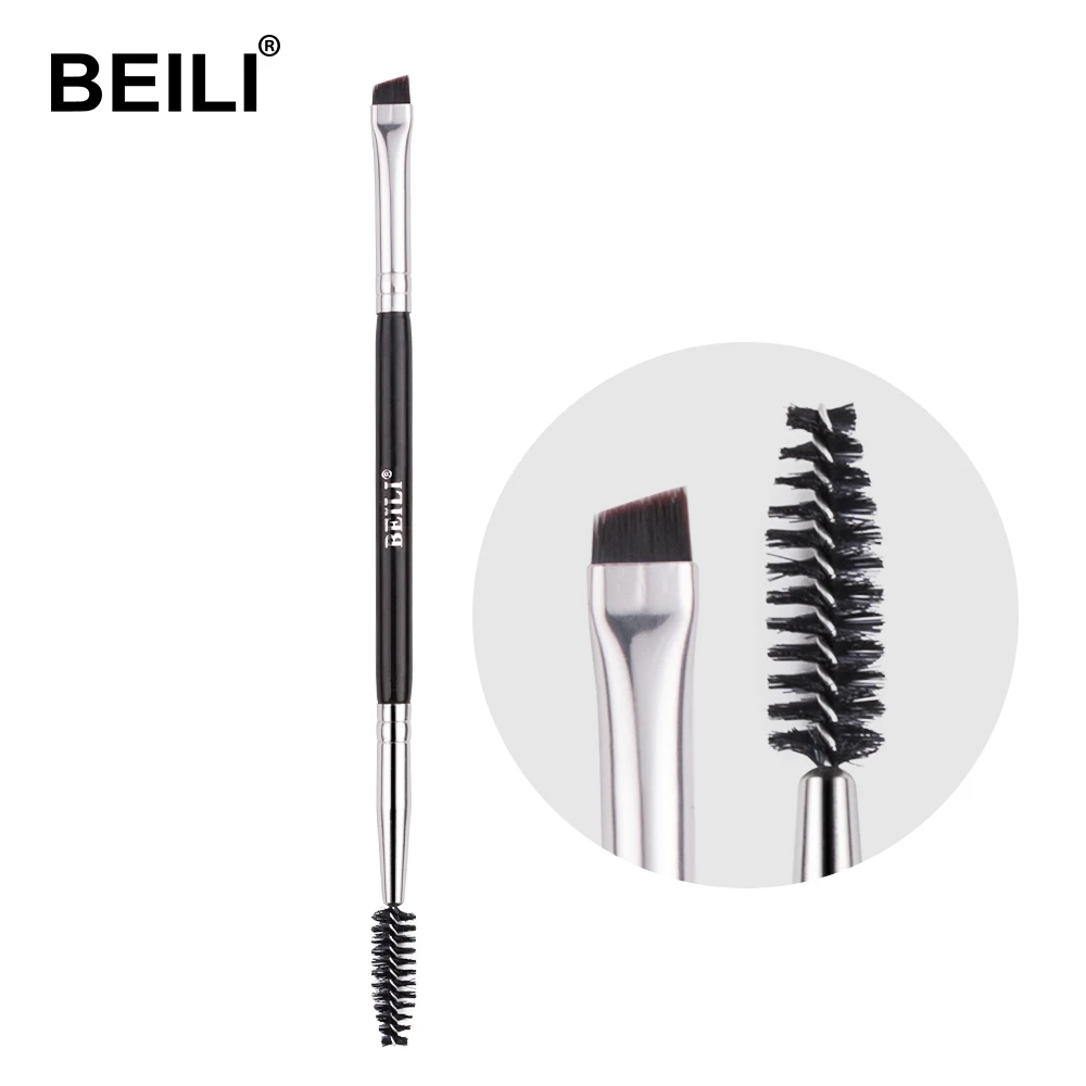 Closeout Beauty-Tool Makeup-Brush Eye-Liner Eyebrow No-Logo BEILI Synthetic-Hair Professional 5gRY9kX8