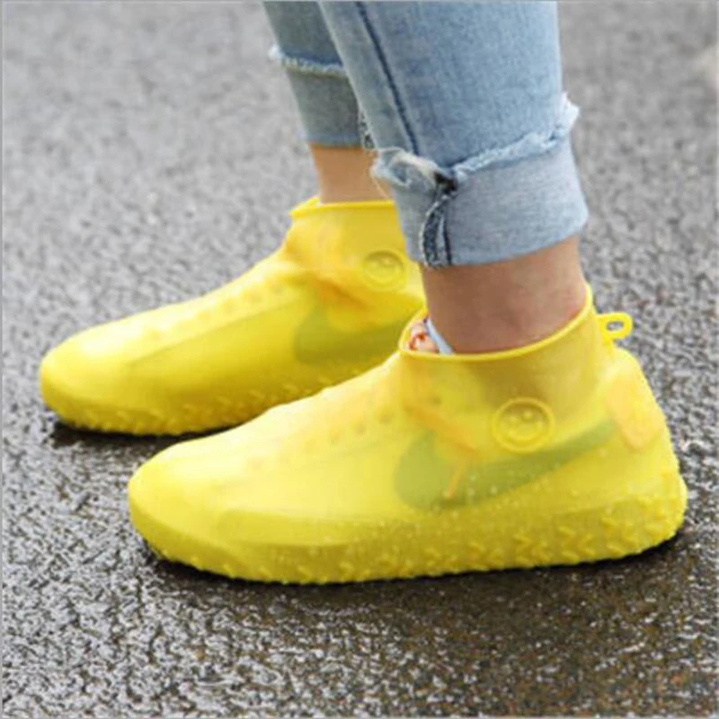 

Waterproof Shoe Cover Silicone Material Unisex Shoes Protectors Rain Boots For Indoor Outdoor Rainy Days