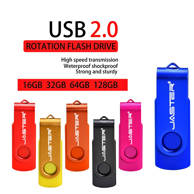 JASTER модный пластиковый вращающийся внешний накопитель USB 2,0 Флешка 4 ГБ 8 ГБ 16 ГБ 32 ГБ 64 ГБ флэш накопитель|USB флэш-накопители| | АлиЭкспресс