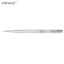 0,1 мм ультра тонкий пинцет с точками, Немагнитный прецизионный Пинцет из нержавеющей стали для электронного ремонта, инструменты для микро-пайки