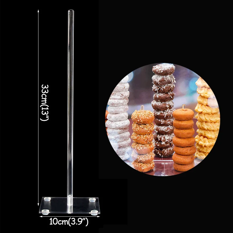 1pcs Donut Stand Joy-enlife 8 шт Свадебные украшения пончик для вечеринки одноразовая посуда бумажные тарелки детский душ 1-й День рождения принадлежности - Цвет: 1pcs Donut Stand