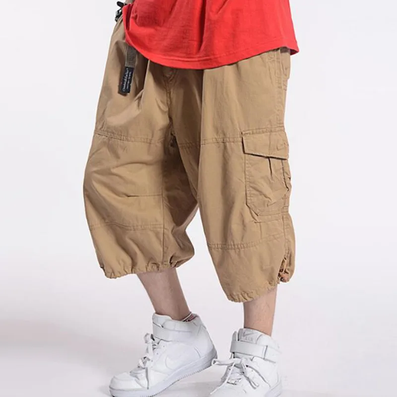 Casual Shorts Men Cotton Cargo Shorts 