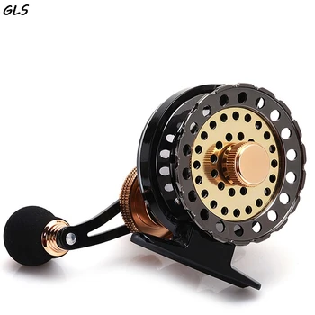 

Fly Fishing Reel Aluminum Alloy CNC Spool 6+1BB Right/Left Hand Baitcasting Raft Reel