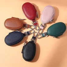 Многофункциональный бытовой брелок, Женский кошелек для ключей, женский брелок из натуральной кожи, брелок для ключей, специальный кошелек для ключей