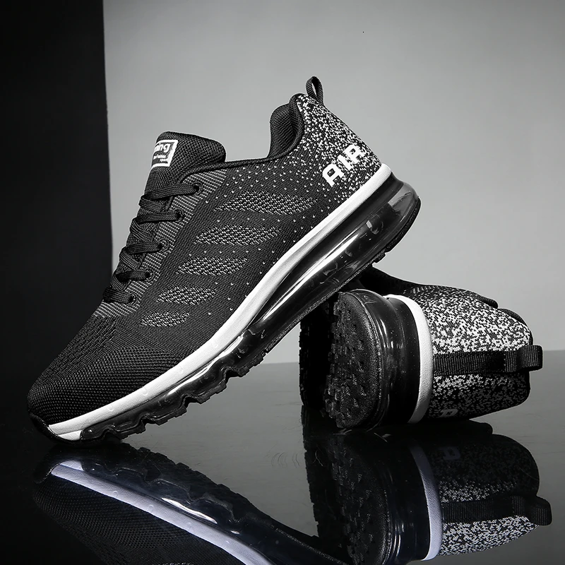 

2019 Unisex Breathable Cushioning New Running Sneakers Platform Shoes Comfortable High Quality Air Mesh Outdoor Sports Shoes