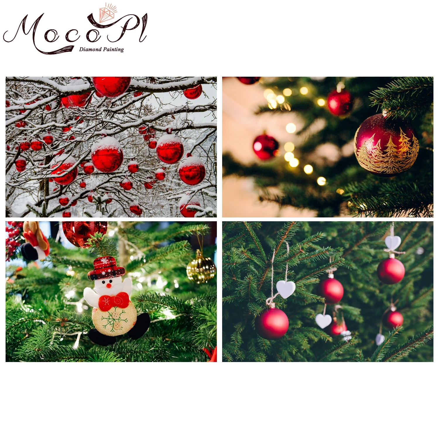 

Christmas Diamond Painting Full Drills Diamond Embroidery Snowman Needlework DIY Mosaic of Rhinestone Gift Home Decor Art MOCOPL