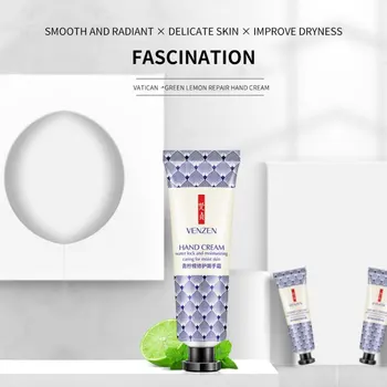 

Plant Essence Hand Cream Moisturizing Smooth Fine Lines Brighten Skin Color Hand Nourishing Cream