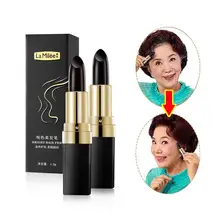 Одноразовая краска для волос мгновенное покрытие серого корня краска для волос Модифицированная крем-палочка временное покрытие для белых волос краска-ручка 3,8 г