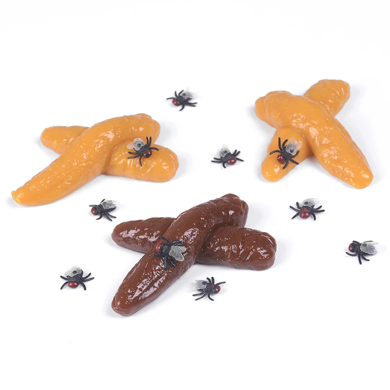 Новая забавная игрушка Poo Housefly Squish брелки выскакивающие язычки новинка маленькая