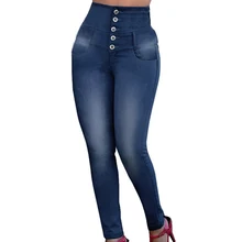 MoneRffi, женские джинсы, тонкие, повседневные, высокая талия, узкие брюки размера плюс, уличные брюки, pantalon femme 3XL