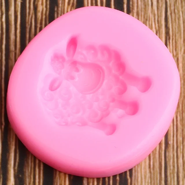 3D Juh -Szilikon Formák Állatok Fondant Penész Barkács Torta Díszítő Szerszámok Süti Sütés Cukorkás Cukorka Agyag Csokoládé Gumpaste - Image 4