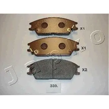 

Brake pads HYUNDAI ACCENT/GETZ front JAPKO 50339