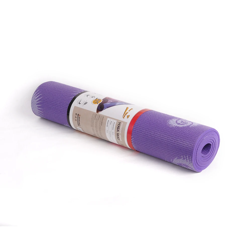 Складной Коврик для йоги WINMAX голубой/розовый/фиолетовый ПВХ 5 мм 2019|yoga mat|esterilla