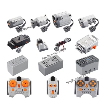 

Technic parts Compatible with lego motor multi power functions tool servo blocks train engine xl motor PF model sets 88002