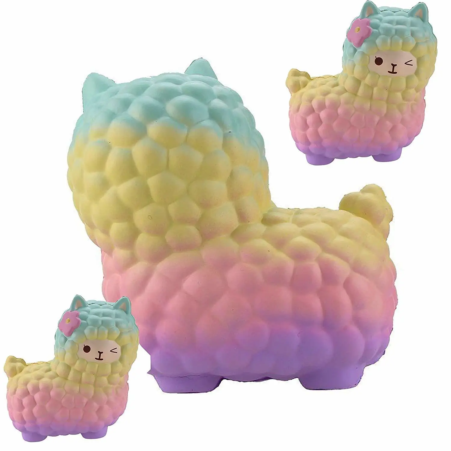 Jumbo Alpaca soft lure lovely Galaxy slowly rising small stuffed animals delicate children s gifts children 1 Jumbo Alpaca soft lure lovely Galaxy slowly rising small stuffed animals delicate children s gifts children 5