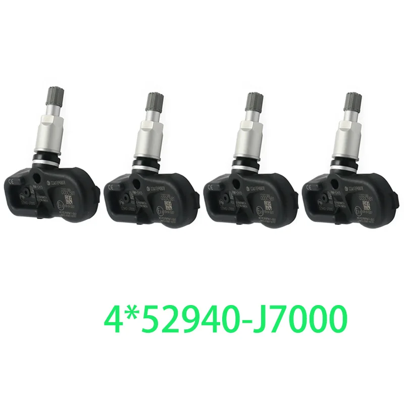 4 шт. заменить 52940J7000 PMV-CH15 TPMS система контроля давления в шинах датчик 52940-J7000 подходит для Kia Cerato Koup K3 Ceed
