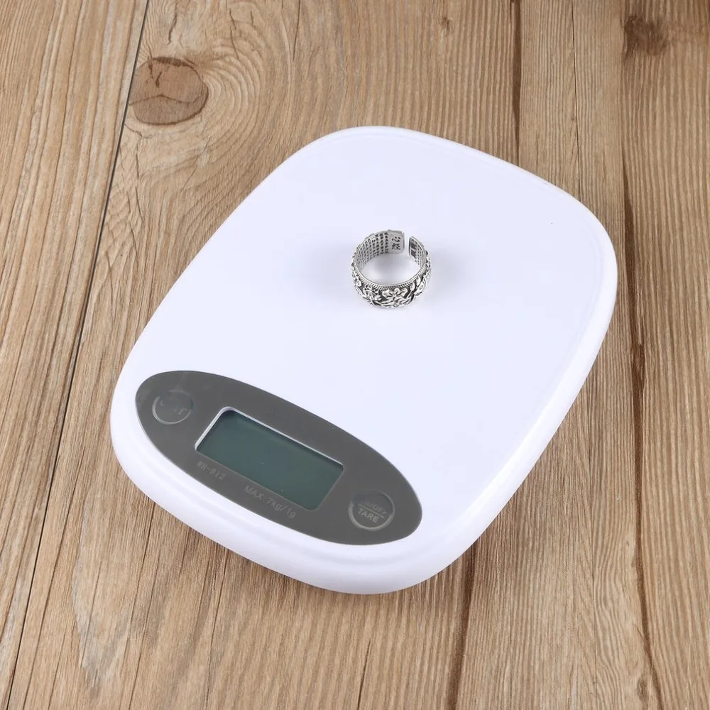 Electronic kitchen scale Portable Size Mini 7000g x 1g LCD Display Digital Electronic Kitchen Pocket Scale for Outdoors