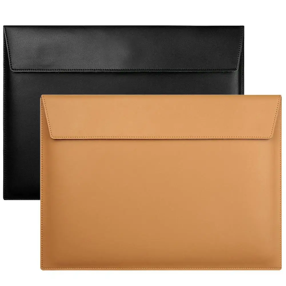 

New Arrival 13/15inch Ultra-thin Faux Leather Laptop Storage Bag Case for MacBook Air Pro