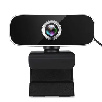 

Live Broadcasting Streaming Camera Face Cam Privacy Cover Computer Webcam Built In Microphone 1080P HD Wide Angle Extended View