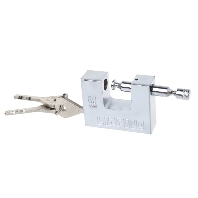 

Steel Burglar Padlock Security Safety Lock Antique Horizontal Opening