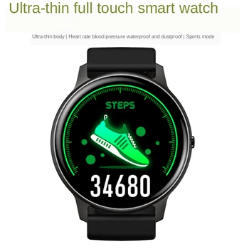 

2020 New Smart Watch Sport Metal Heart Rate Sleep Monitor IP68 Waterproof Android Global Version