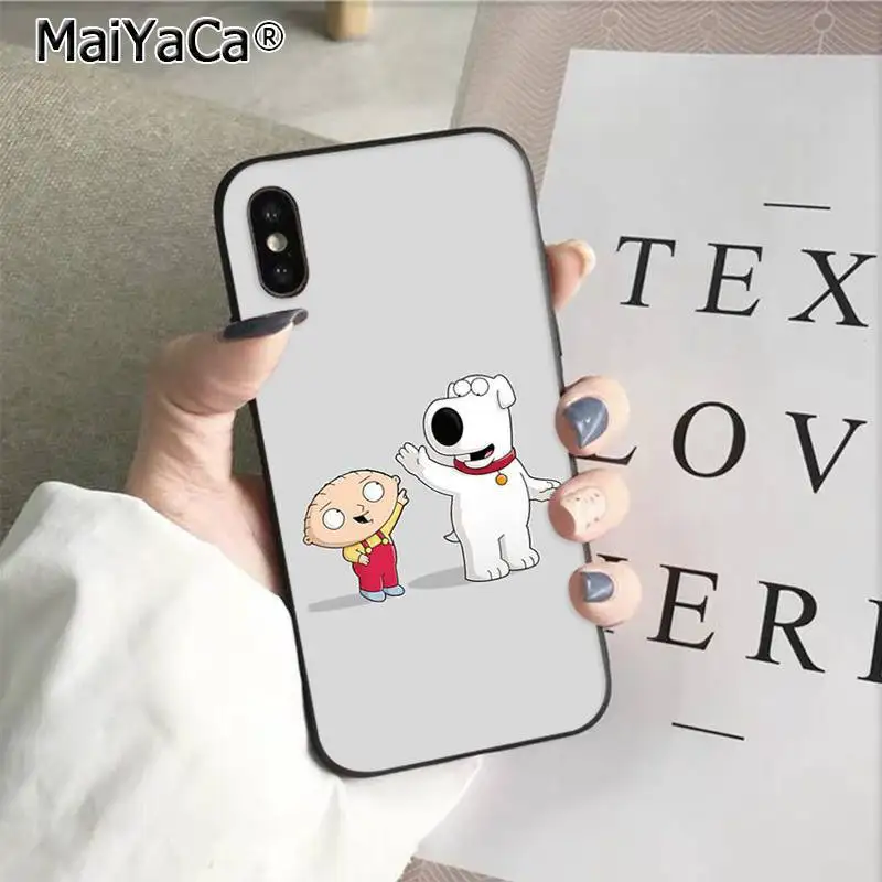 A7 Роскошный чехол для телефона MaiYaCa FAMILY GUY с рисунком для Apple iphone 11 pro 8 7 66S Plus X XS MAX 5s SE XR, чехлы для мобильных телефонов - Цвет: A7