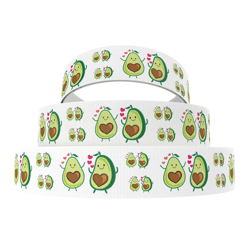 David accessories 1 &quot(25 мм) градиентная Радужная печатная полиэфирная корсажная лента 5