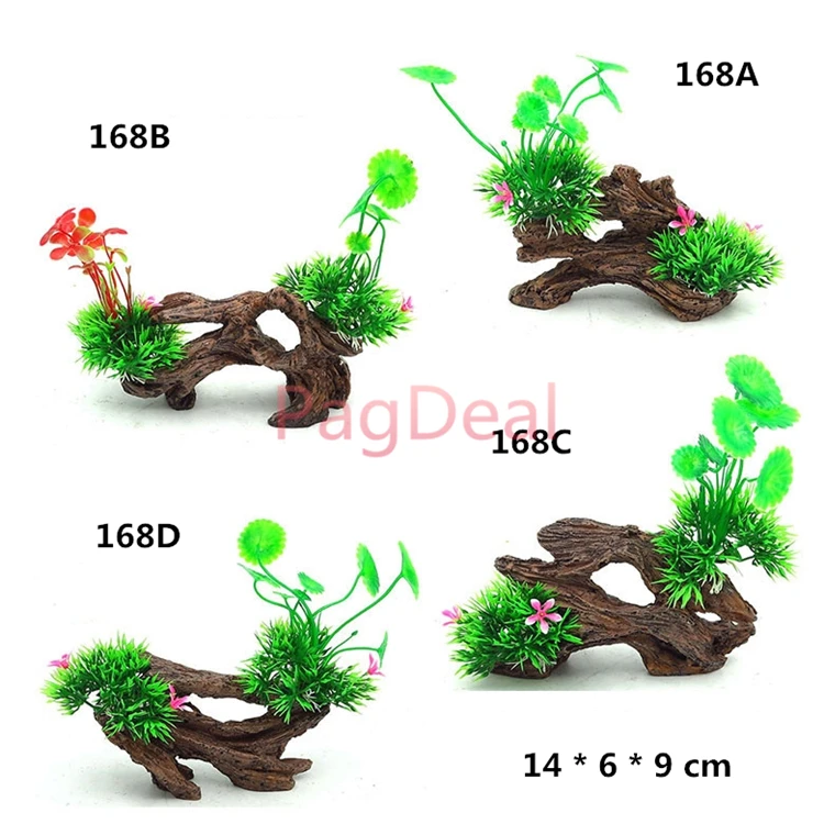 Аквариумное украшение из смолы Driftwood искусственное дерево корень ствола