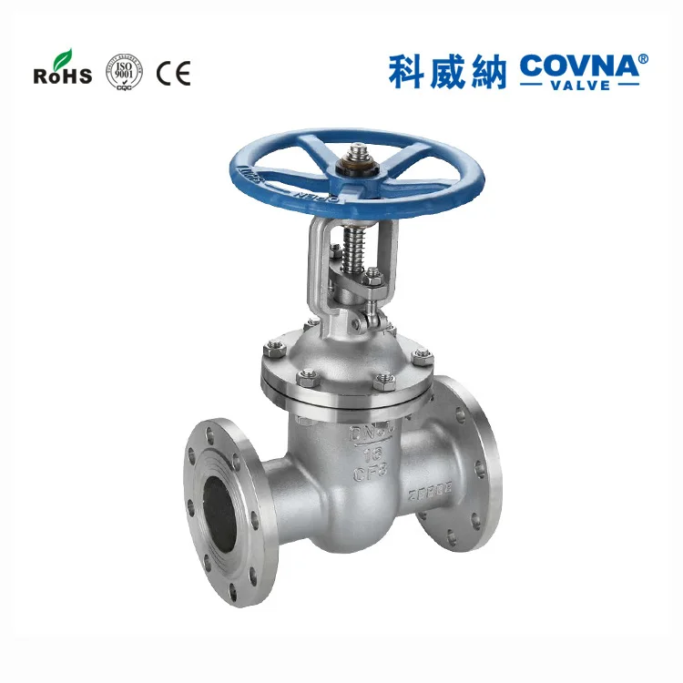 DN65 SS316 DIN фланец два способа Электрический шаровой Valve-1PC и SS316 DIN фланец ручной ворота Valve-1PC