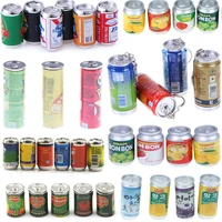 1/3/4/5/6Pcs 1:12 Scale Miniature Dollhouse Mini Beer Cans Wink Drinks Play Food for Blyth Barbies Doll Miniture Drink Toys 1