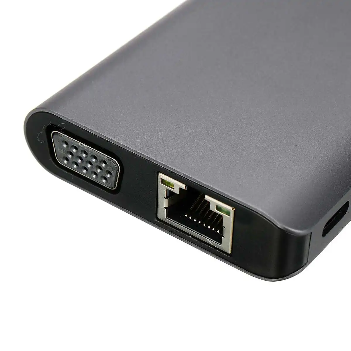Эффективность многофункциональный кардридер тип-c конвертер 8 в 1 USB3.0 HDMI Поддержка VGA PD Быстрая зарядка SD карты чтения