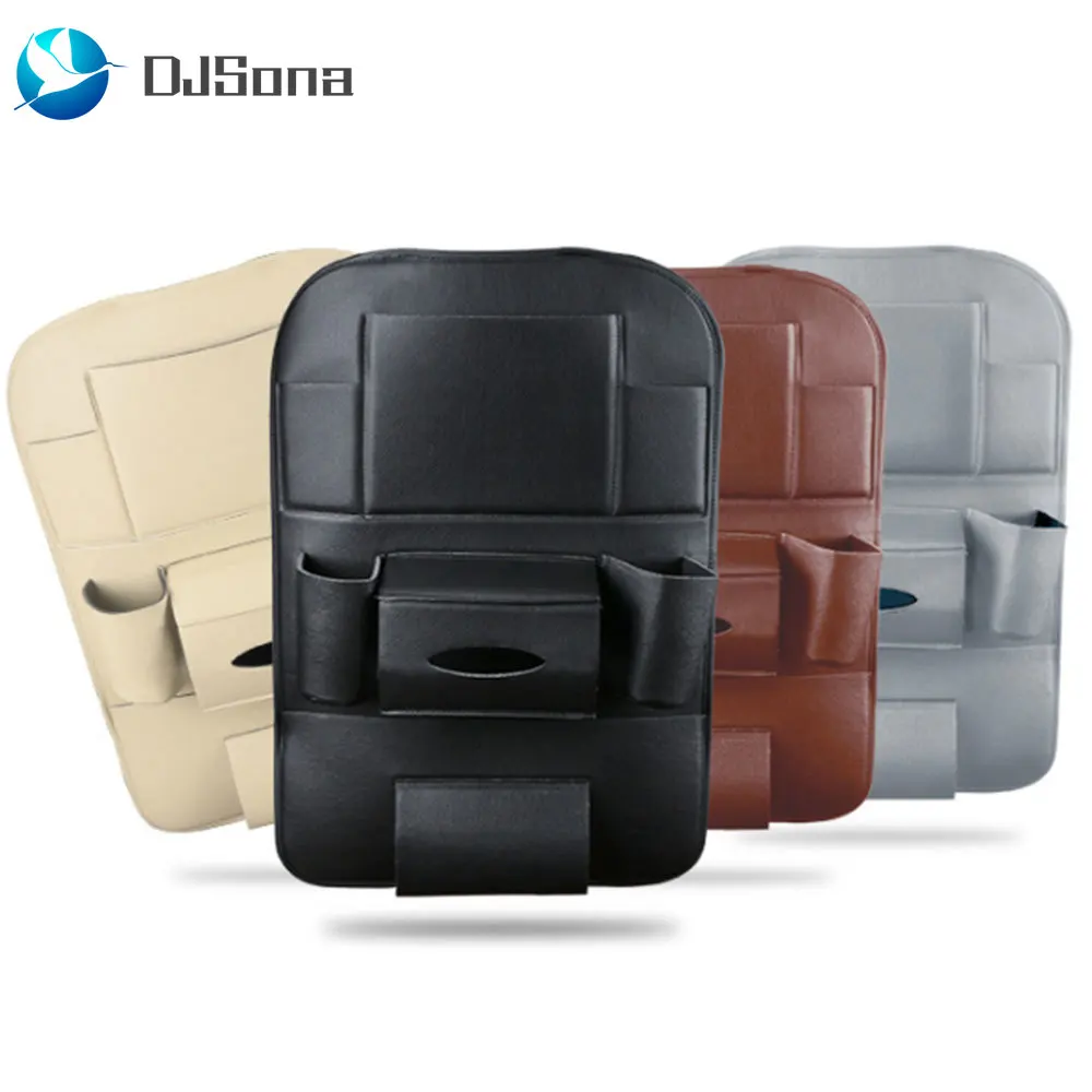 

Multi-Pocket Multifunction Vehicle Storage Bag Car Seat Back Organizer Storage Container Hanging Box High Quality Oc14