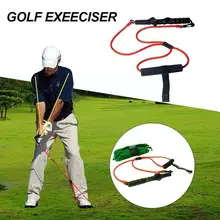 1pc Golf Swing Tension Belt Band Golf Swing Trainer Action Supplies Strength Club Device Strong Correction Trainer Golf B2c4