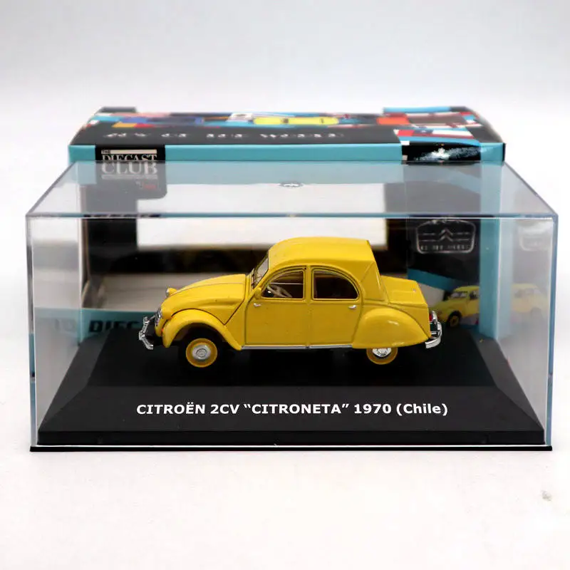 1:43 IXO для CITROEN 2CV Citroneta 1970 Чили автомобиль литые игрушки модели коллекционные