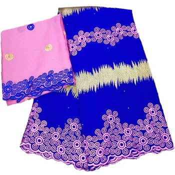 

Newest Embroidered beautiful wave flowers pattern 100% Cotton party dress Fabric YCS21,Free shipping Swiss Voile Lace Fabric