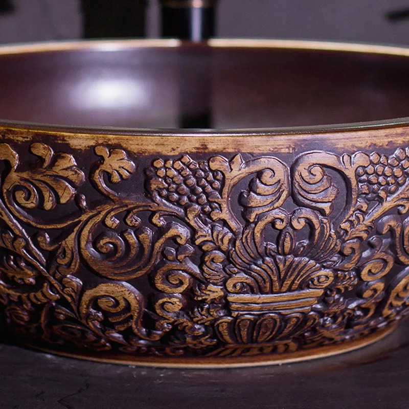 ceramic art basin (5)