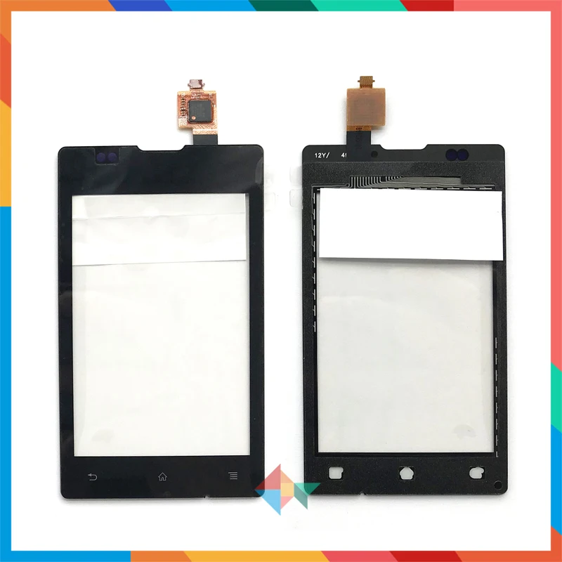 10 шт./лот Высокое качество 4," для sony Xperia E C1505 C1504 Сокол D200X сенсорный экран дигитайзер Передняя стеклянная линза сенсорная панель