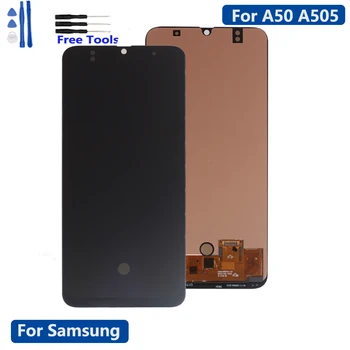 

Amoled LCD Display Touch Screen For Samsung Galaxy A50 SM-A505FN/DS A505F/DS A505 Digitizer Assembly For Samsung A50
