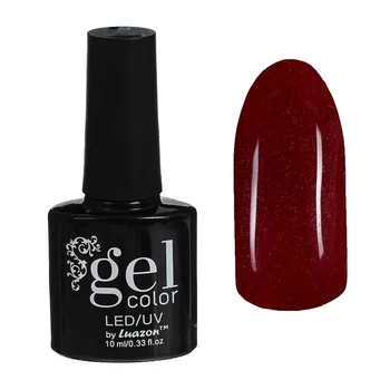 

Three-phase nail gel polish LED / UV, with glitter, 10ml, color B2-090 burgundy