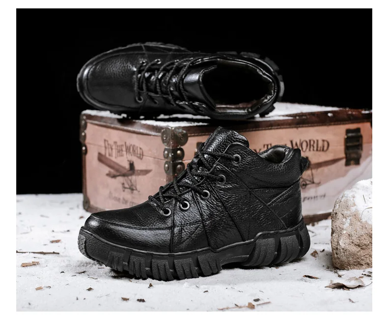 Sapatos masculino; Роскошные брендовые оксфорды; Мужская обувь; повседневная обувь из натуральной кожи; зимние плюшевые ботинки для мужчин; zapatillas hombre VII