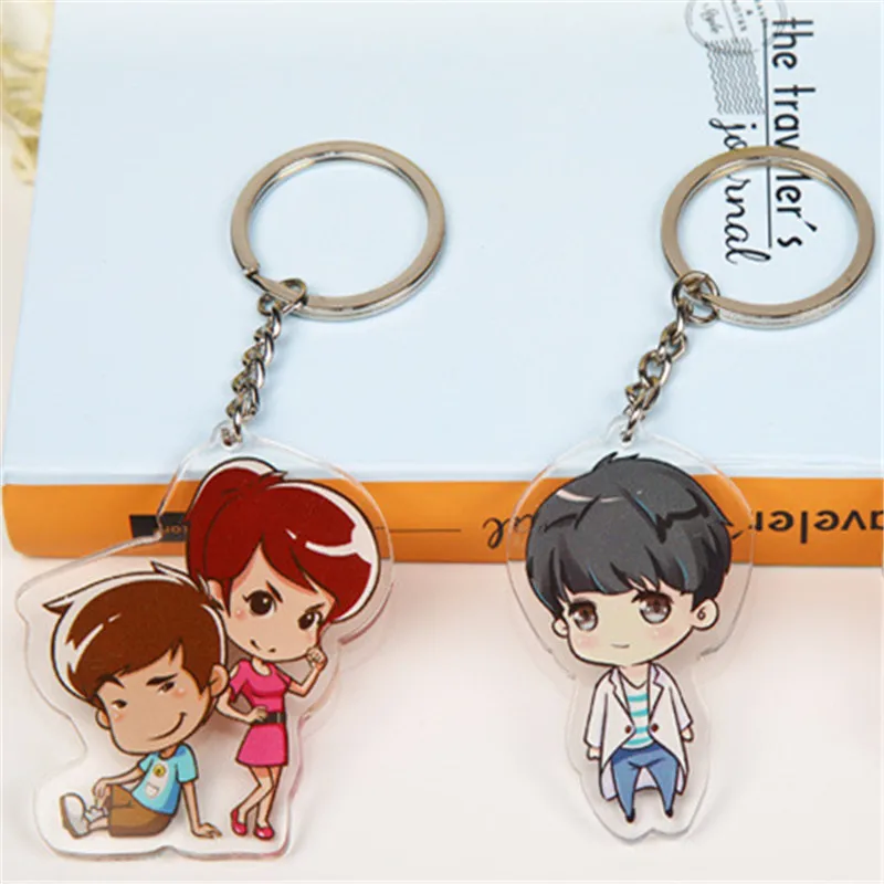 

Personalized Clear Acrylic Photos Customized Logo Anime Charms Hologram Women Bags Pendants Man and Girl Favorite Gift Souvenir