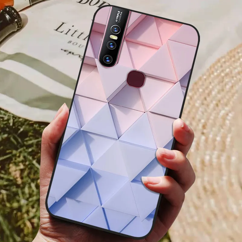 iphone pouch For VIVO V15 Pro Case Silicon Back Cover Phone Case for VIVO V15 Pro V15Pro V 15 1819 Cases Soft bumper coque VIVOV15 Pro 1818 mobile phone case with belt loop Cases & Covers
